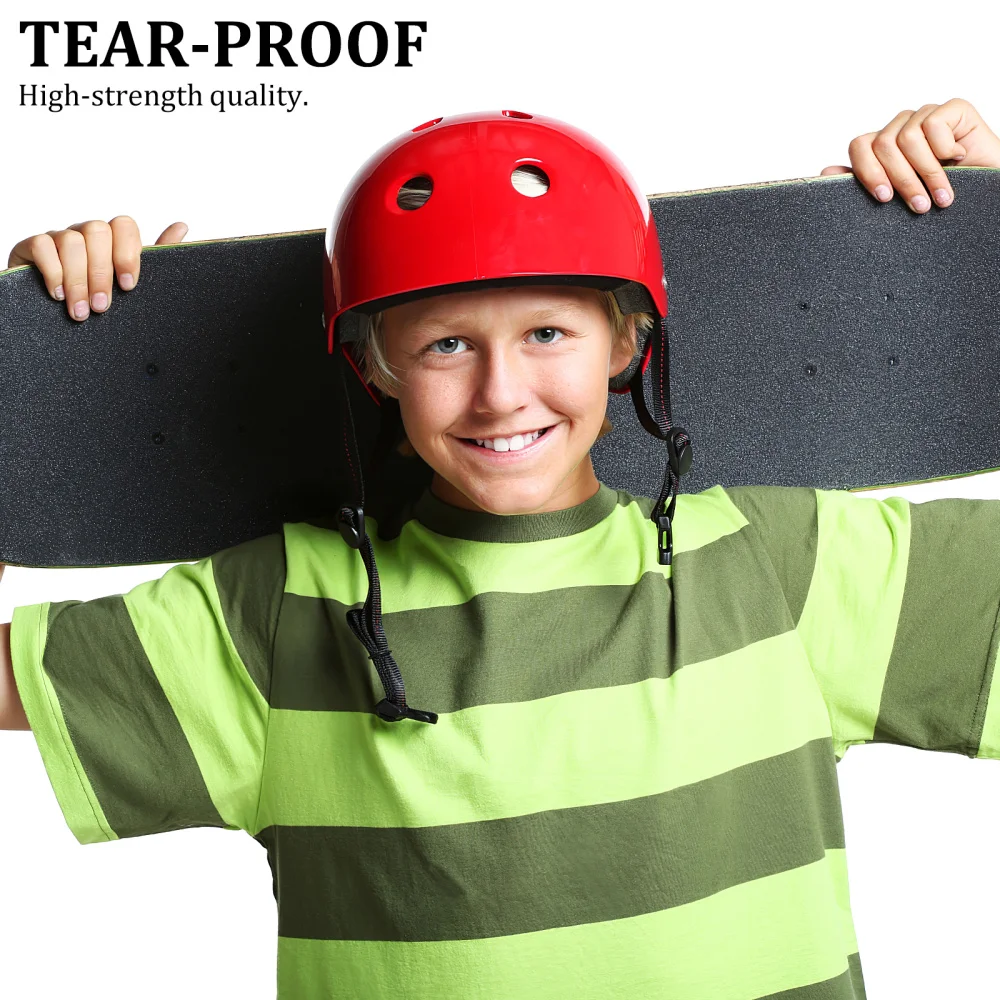 

LIOOBO 80x20cm Skateboard Sandpaper Grip Tape Sheet for Wheelchair Rollerboard Pedal Stairs (Black, Random Protective Film