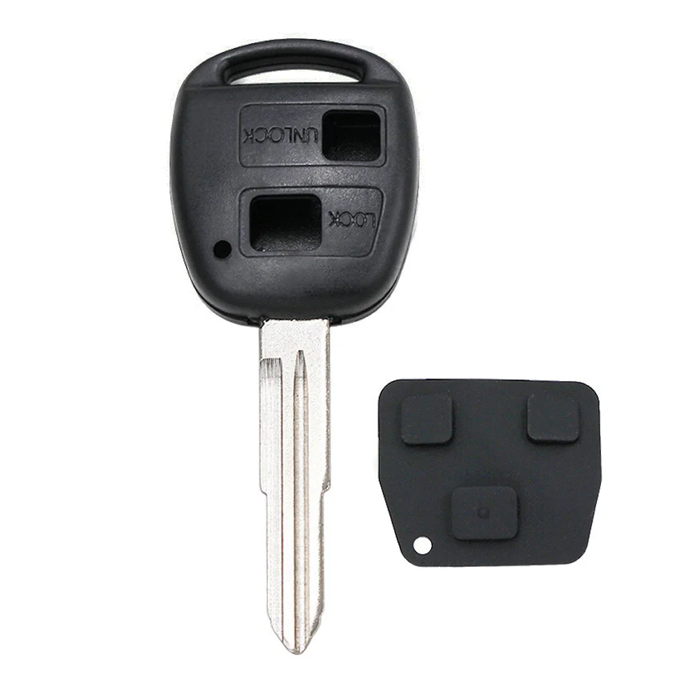 2/3 кнопки TOY41/TOY43/TOY47 Сменный Чехол для Toyota Yaris Hiace Corolla Avensis Camry