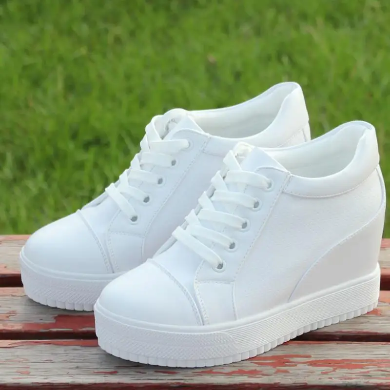 

Women's Sneakers Women Spring White Wedge Sports Shoes Female Casual Vulcanized Shoe Running Fashionable Platform High Sneaker