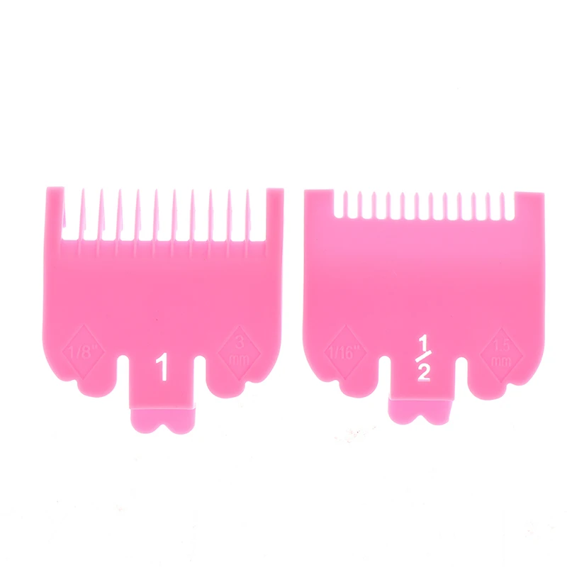 

2Pcs 1.5mm 3mm Hair Care Professional Cutting Guide Comb Hair Clipper Cutting Limit Comb