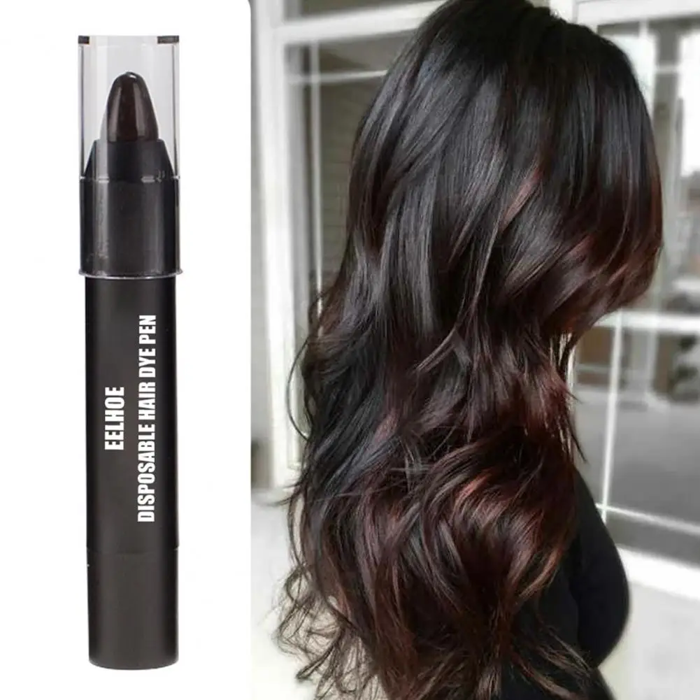 Ручка для окрашивания волос модная одноразовая ручка быстрое окрашивание легко