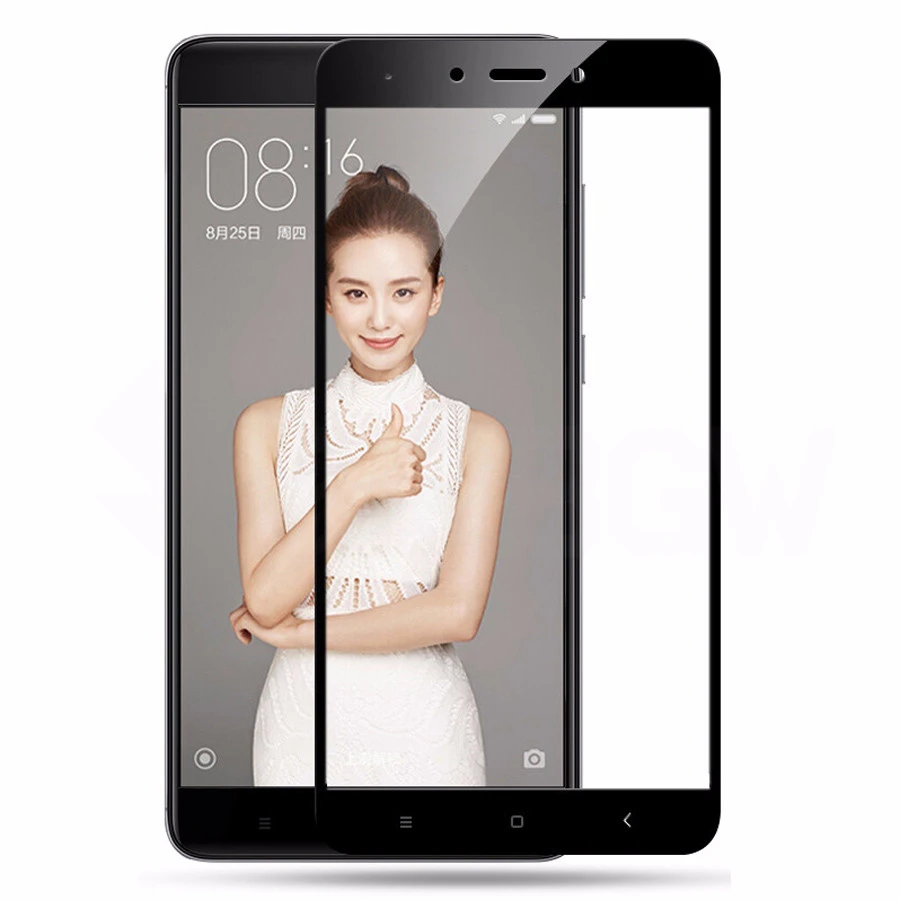 Full Cover Screen Protector Film For Xiaomi Redmi Note 4X Protective Tempered Glass 4 Glasses 3D Hard Edge | Мобильные телефоны и