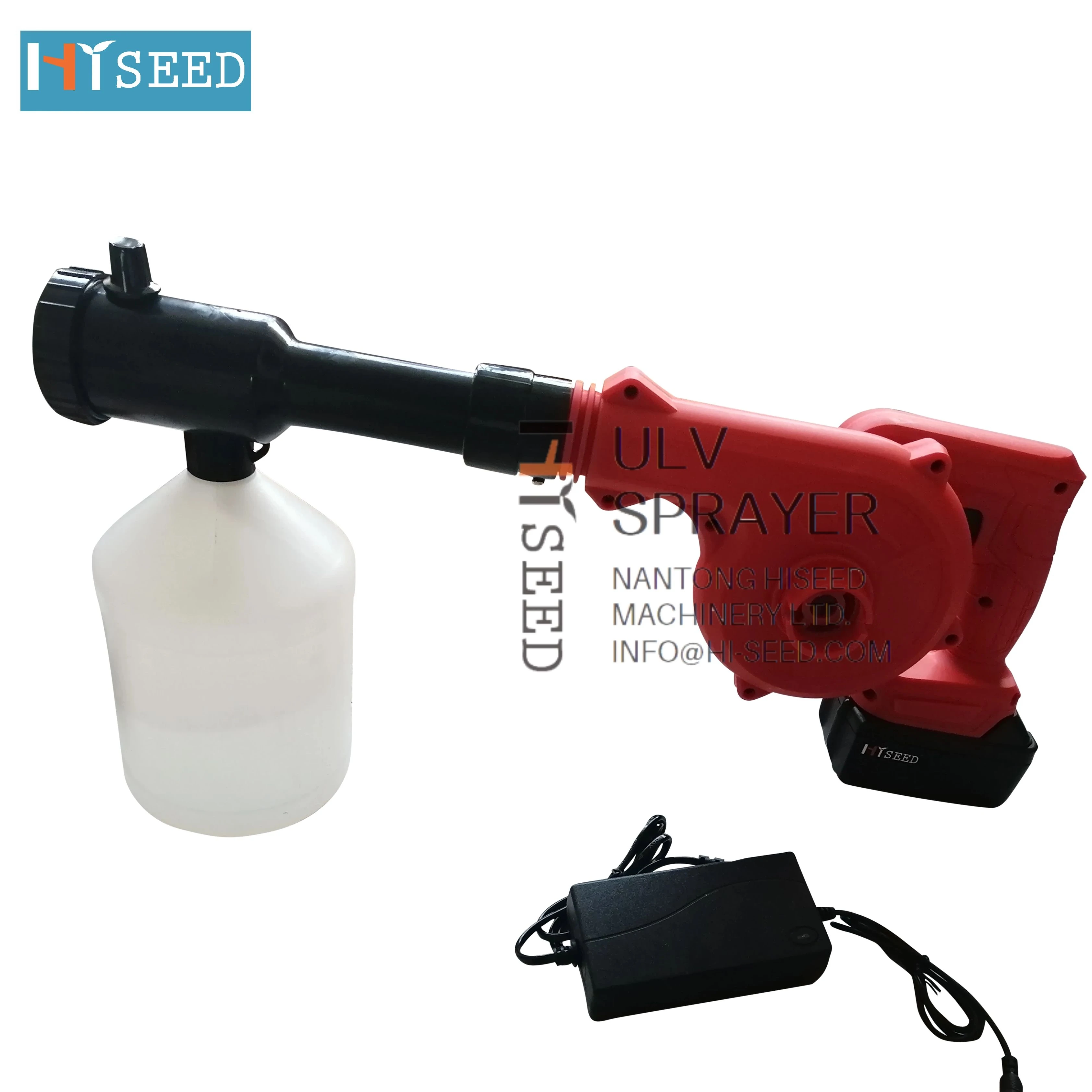 

2.3L 100V-240V Blue Light Atomizing Fogger Disinfection Sprayer Electric ULV Sprayer Steam Spray Guns Home Disinfection