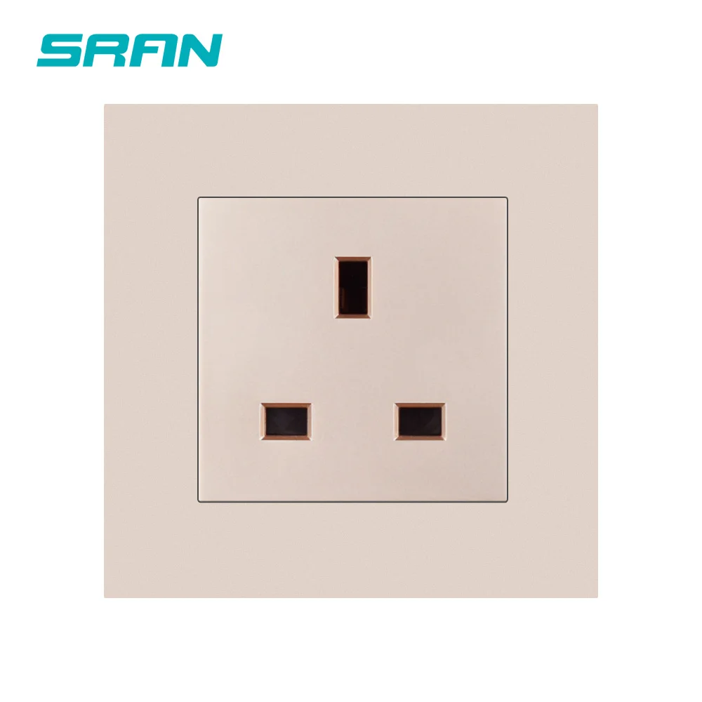 SRAN 13a британская розетка новая огнестойкая панель из поликарбоната 86 мм *