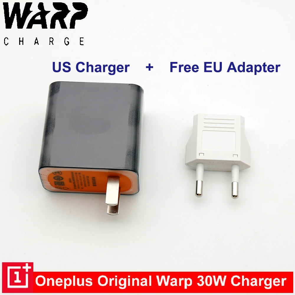 Зарядное устройство OnePlus Warp 7Pro 7T Pro 30 вт для быстрой зарядки с кабелем типа C 7 6 6T 5 5T