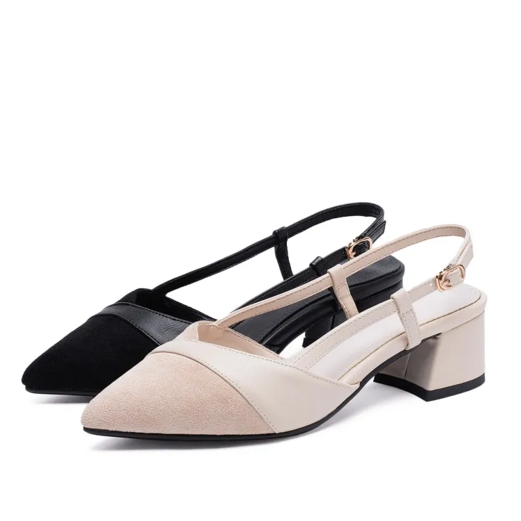 Сандалии с заостренным носком Европейская и американская повседневная женская