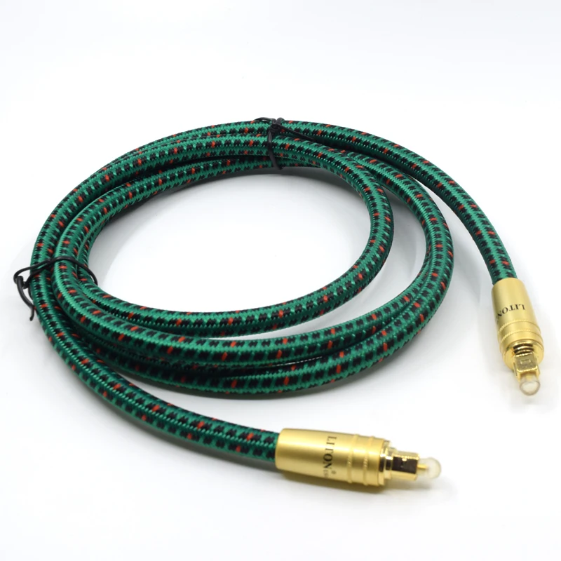 

Hifi Audio audiophiledigital interface cables Amp CD / DVD Speaker Interconnector Fiber optic cable