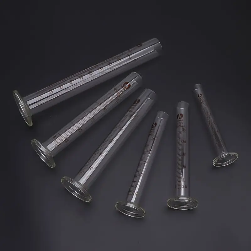 

10ml 25ml 50ml 100ml Cylinder Measuring Tool Lab Glass Measuring Cup Container Chemistry Cylinder