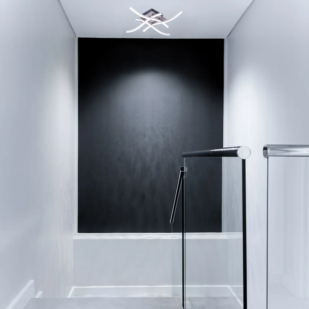 Современные светодиодные потолочные лампы с дистанционным управлением для