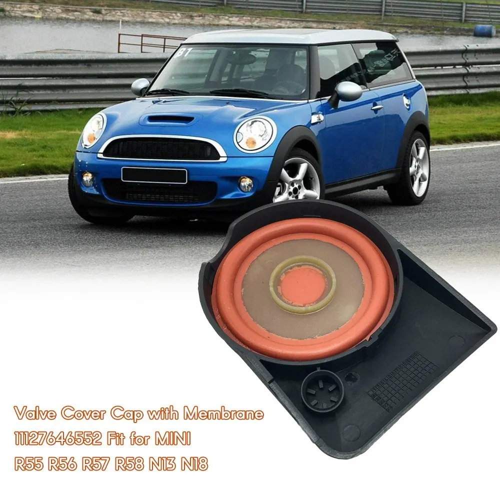Новая крышка клапана с мембраной подходит для MINI R55 R56 R57 R58 N13 N18 мембранной крышкой