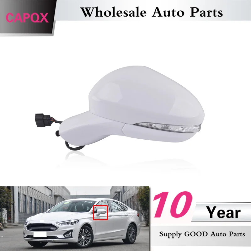 Высококачественное боковое зеркало заднего вида CAPQX 6pin или 9pin для Ford Mondeo 2013 2016
