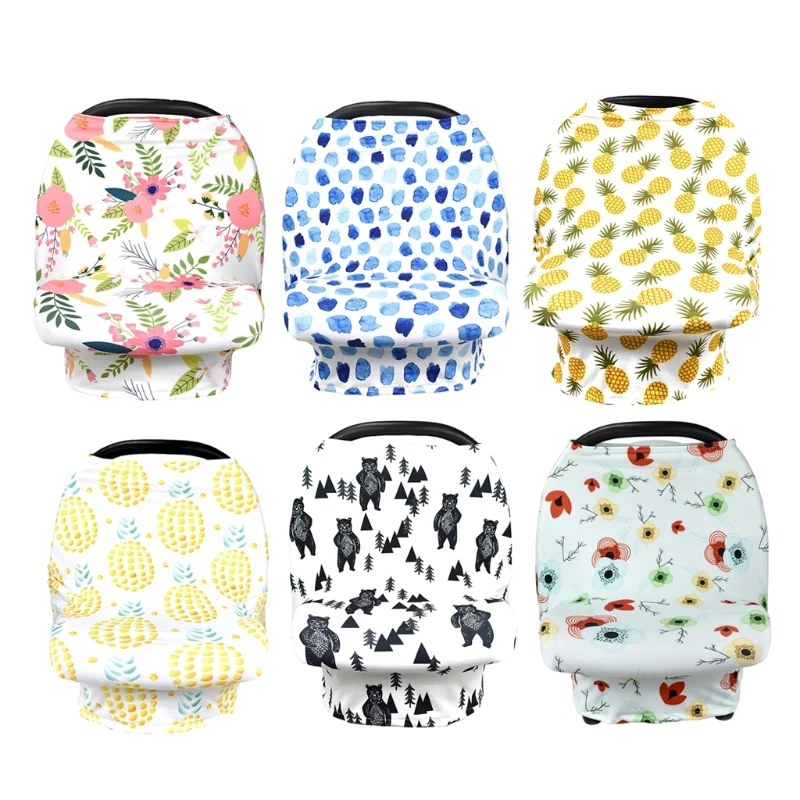 

Nursing Cover Scarf for Mum Feeding Baby Car Seat Canopy Shopping Cart Cover
