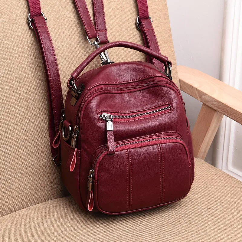 Для женщин высокое качество кожаная многофункциональная сумка через плечо