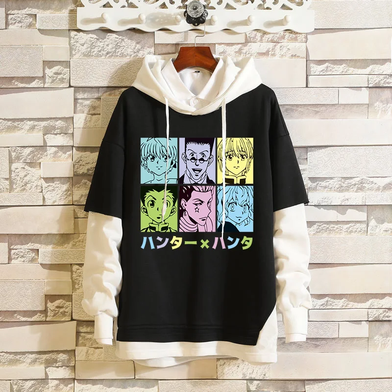 Толстовка для косплея из аниме Hunter x Hisoka толстовка костюм Killua Zoldyck пуловер пальто