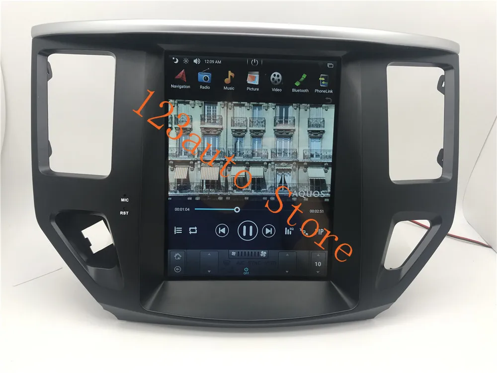 Автомобильный проигрыватель без DVD с функцией GPS навигации для NISSAN Pathfinder 2013 2019 radio