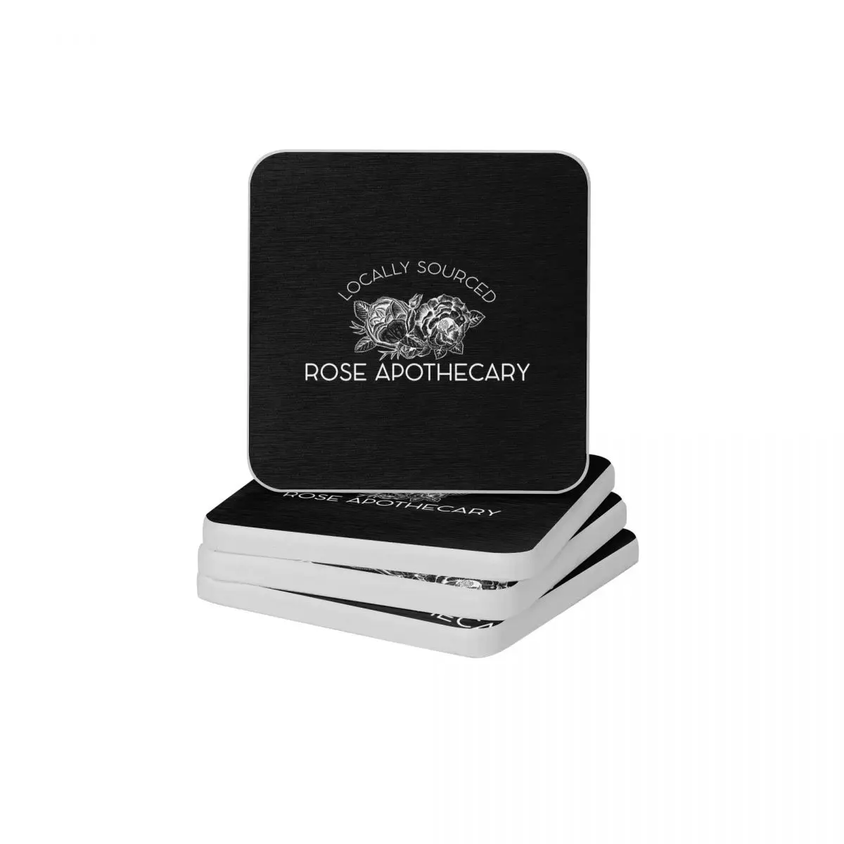 

Rose Apothecary Natural Diatomite Square Round Shape Coaster Quick-drying Cup Bonsai Mat Soap Toothbrush Pad Diameter 10cm