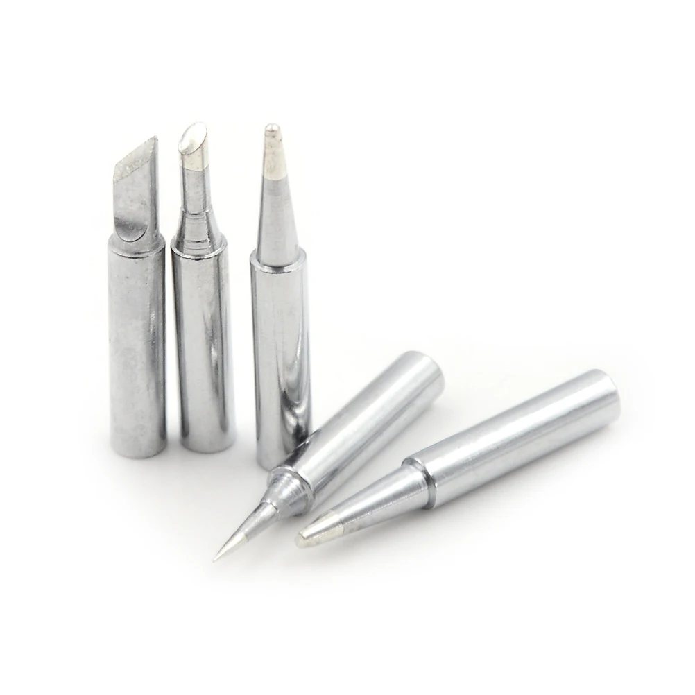 

5pcs 60W Solder Iron Tip Electric Soldering Irons P36 Soldering Station Conical Bevel
