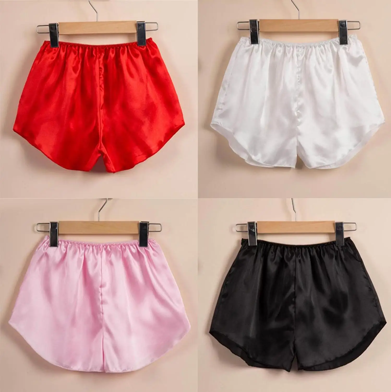 Женские шелковистые штаны Модные Элегантные повседневные пижамные с атласным