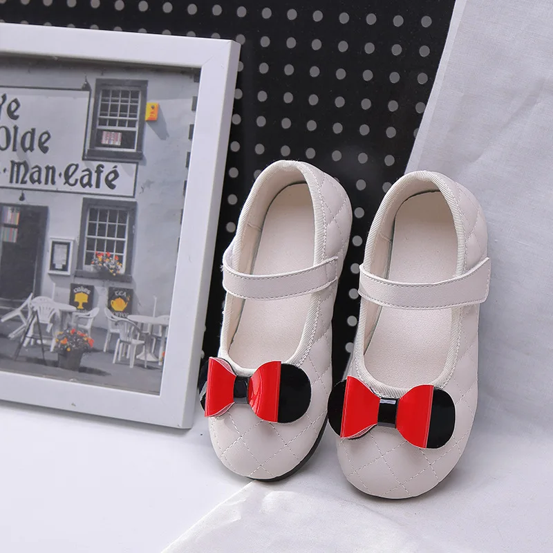 

CCTWINS Kids Flats 2021 Spring Girls Fashion Princess Shoes Genuine Leather Baby Shoes Children BrandShoes Cute Flats GM2801