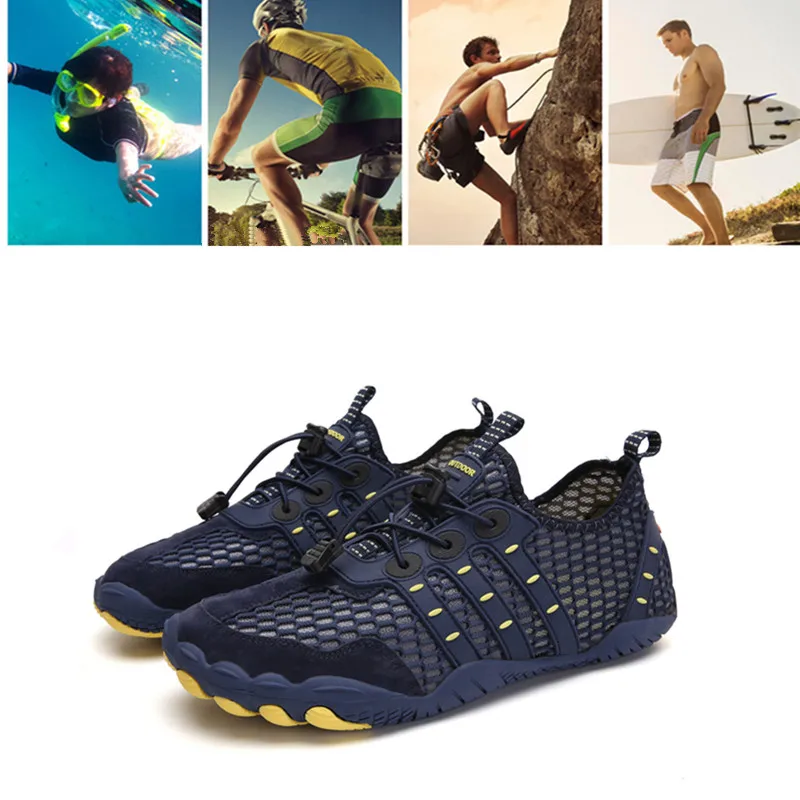 

Summer Water Shoes Breathable Wading Shoes Antiskid Light Water Shoes Diving Swimming Socks Tenis Masculino Wearproof Aqua Shoe