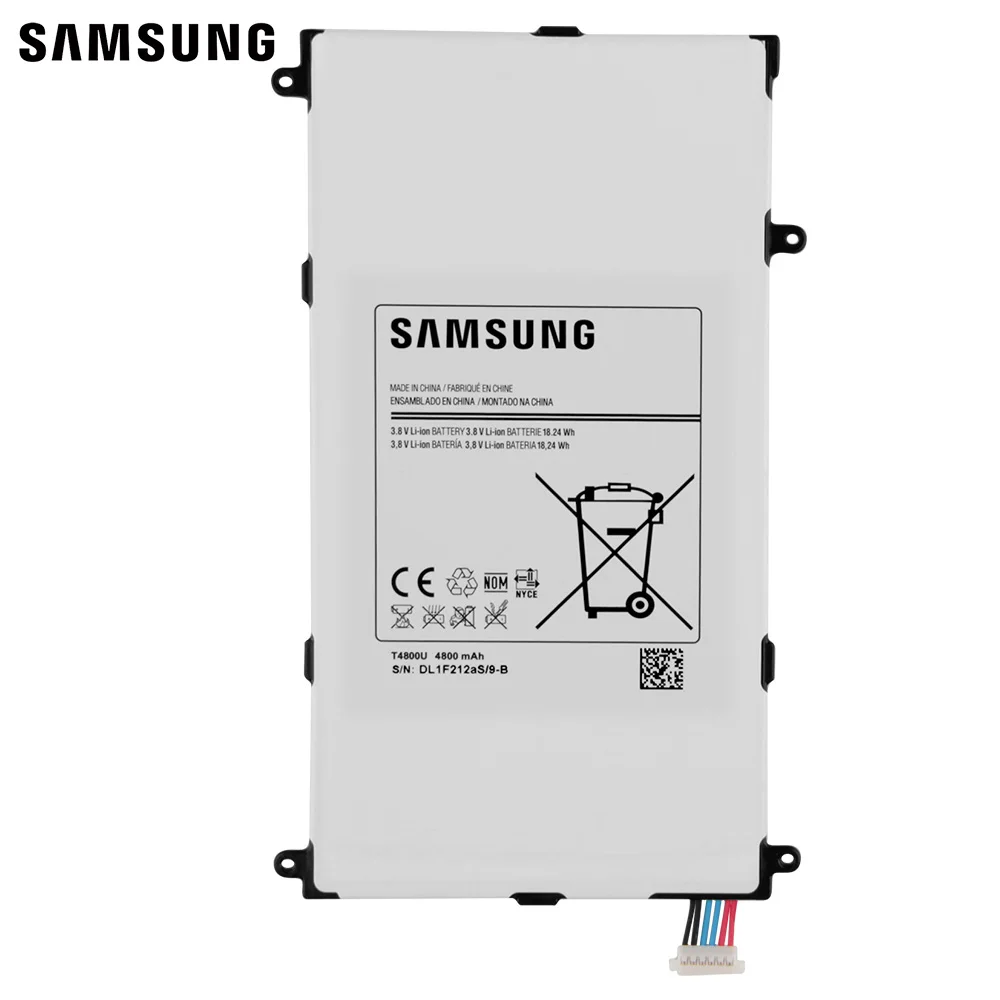Оригинальный сменный аккумулятор Samsung T4800E для Galaxy Tab Pro 8 4 in T320 T321 T325 SM-T321 T4800C T4800K