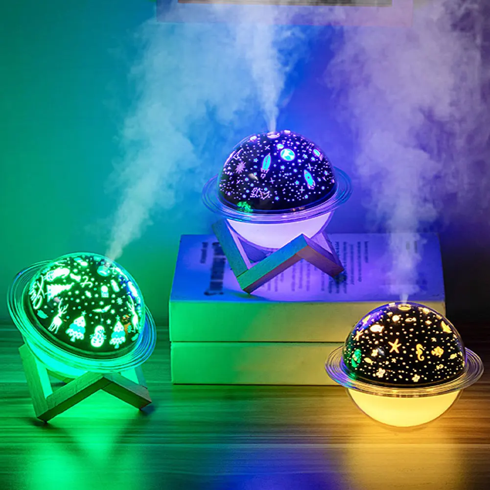 

Увлажнитель-аромадиффузор ультразвуковой со светодиодной подсветильник кой, 250 мл