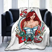 jessica rabbit ultra soft micro fleece air conditioning blanket for couchliving room for adults or kids