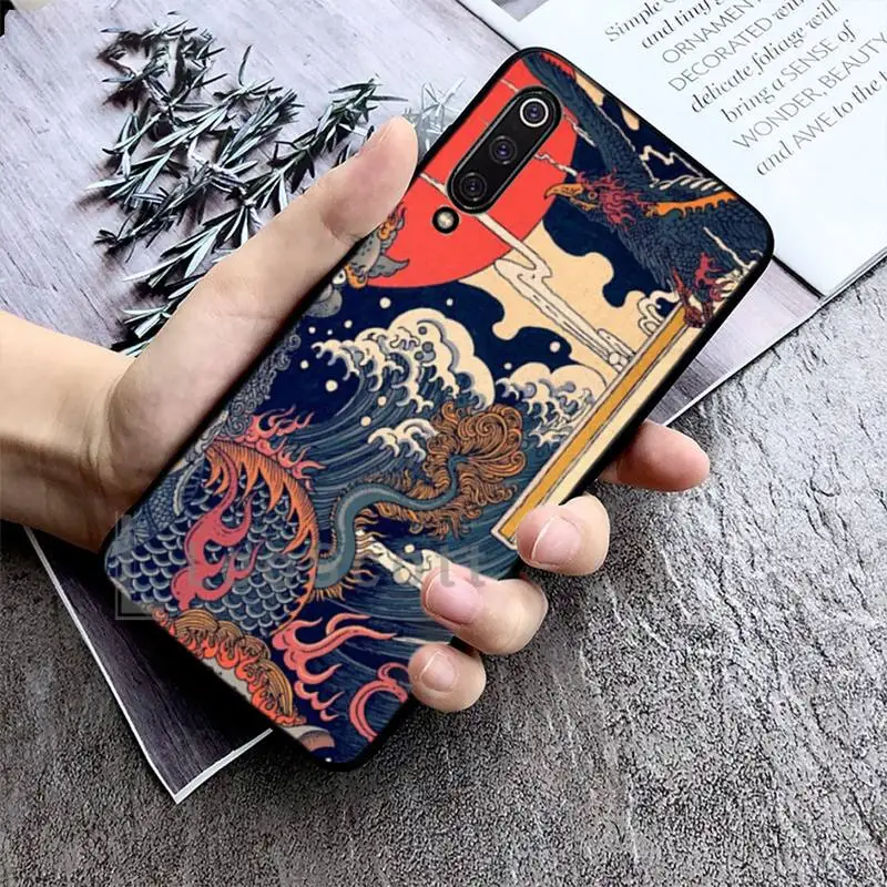 

Japanese Style Art Japan Phone Case For Xiaomi redmi Mi A1 A2 5 6 6PLUS 8 9 SE Lite MIX 2 2S MAX 2 3 Pocophone F1