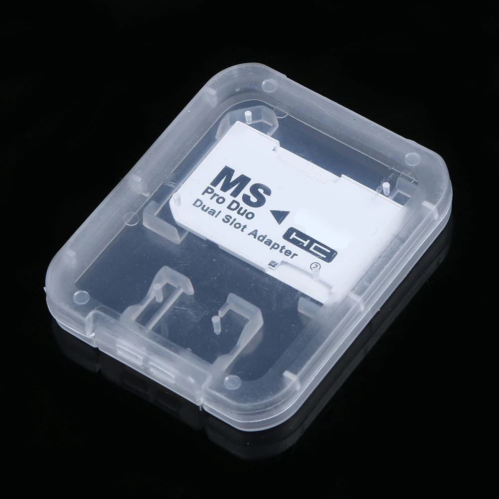 Адаптер для двух слотов карт памяти 2 Micro SD HC преобразователь TF к слоту Памяти MS Pro