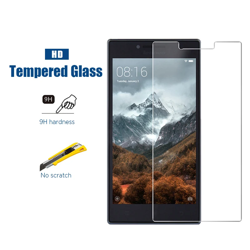 Защитное стекло для смартфона Lenovo A5 A5000 A516 A526 A536 A5860 A6000 закаленное A1000 A2010 A316i A319