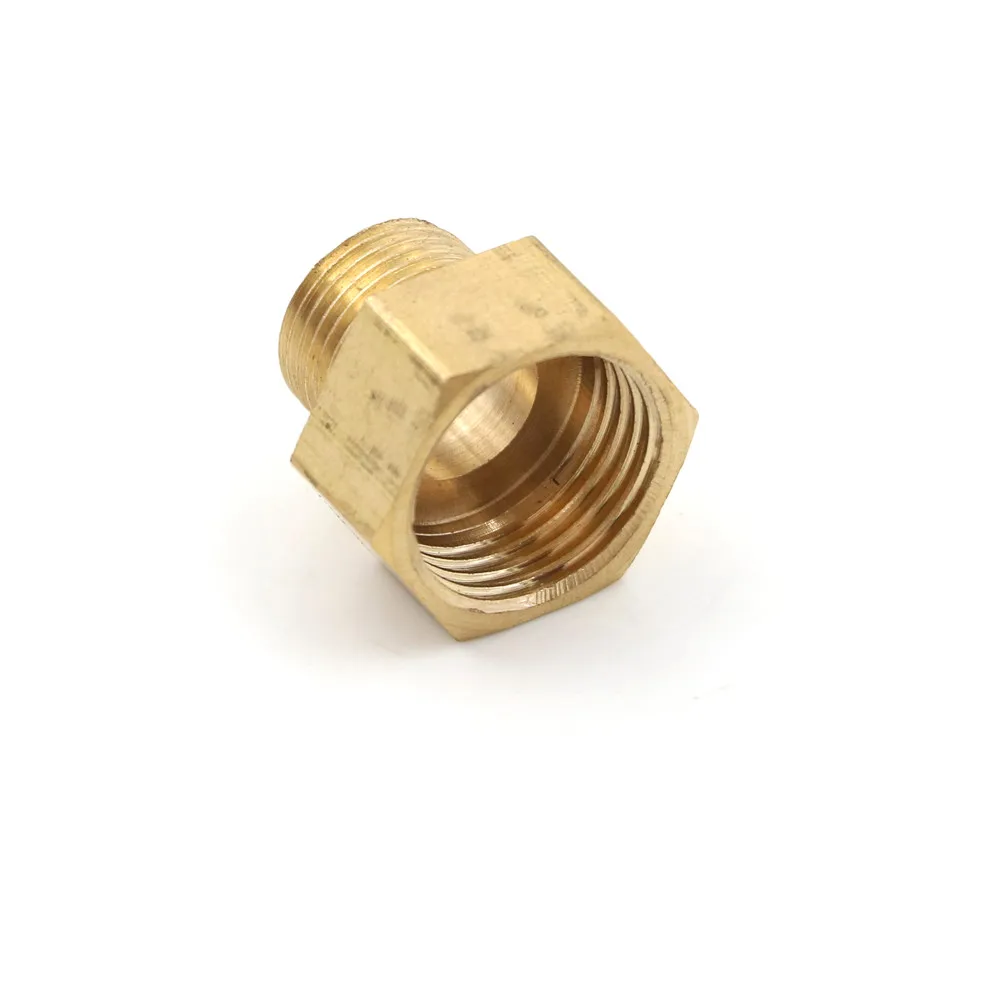 

1PC Brass Pipe Fitting Adapter For Water 1/2" BSP Female Thread x 3/8" BSP Male Thread Connection New