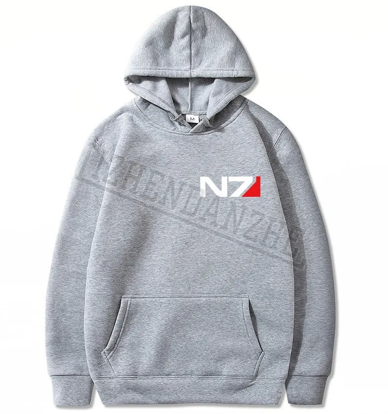 N7 Mass Effect 3 толстовки мужские системы Военный танк эмблема игра толстовка мужская