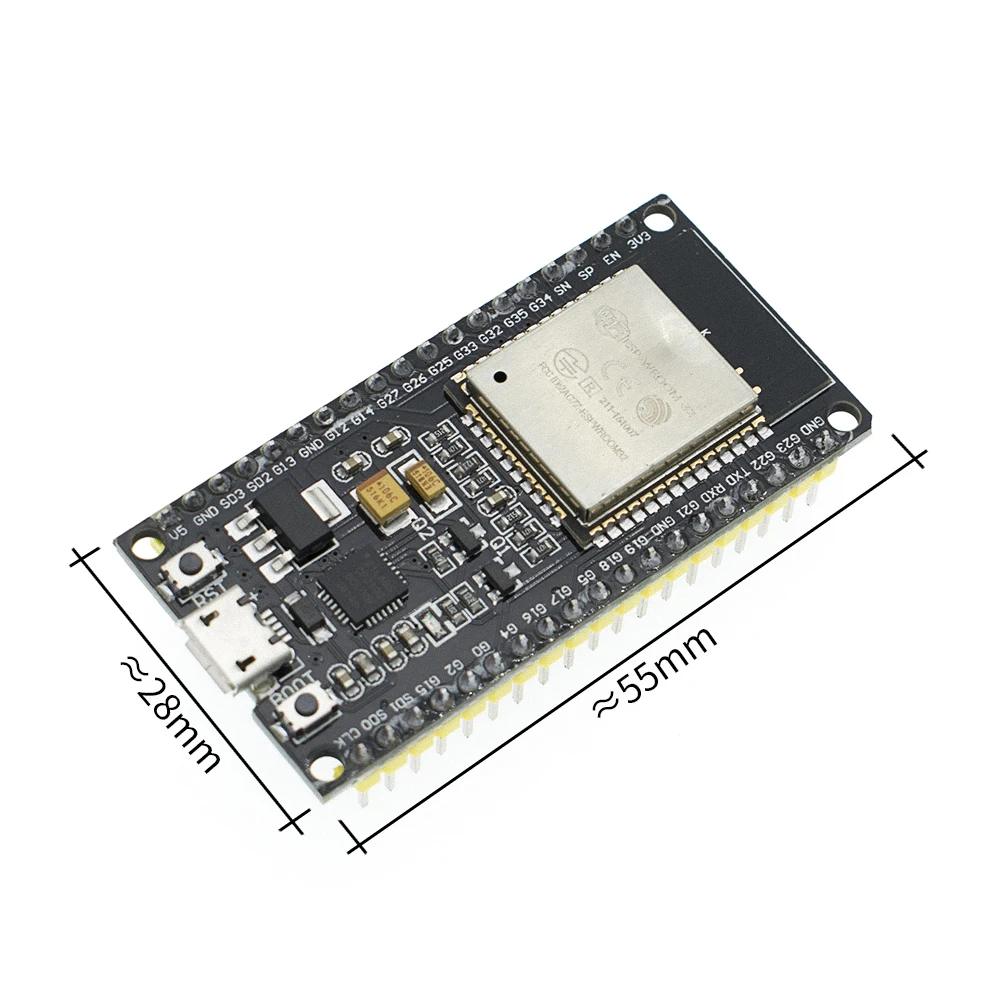 ESP32 ESP 32 ESP32S 32S CP2102 Беспроводная плата разработки WiFi Bluetooth Micro USB двухъядерный