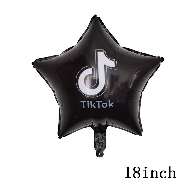 Музыкальные воздушные шары черные белые танцевальные для вечерние ринки на день