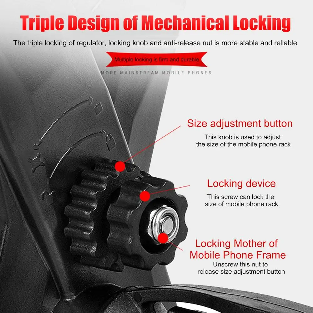 Велосипедный мотоциклетный держатель для телефона на руль подставка 3 5 6 дюймов