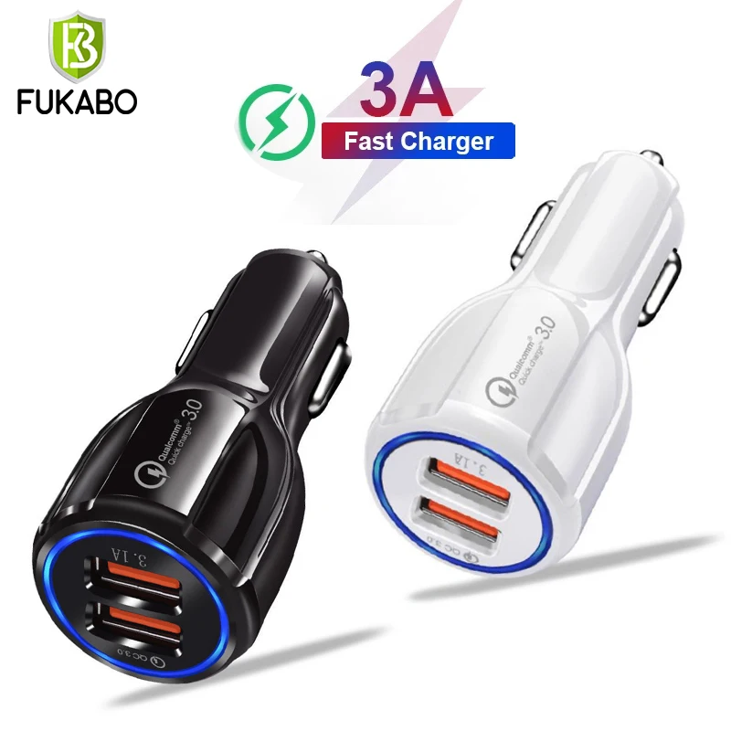 3.1A USB Автомобильное зарядное устройство мобильный телефон Быстрая Зарядка