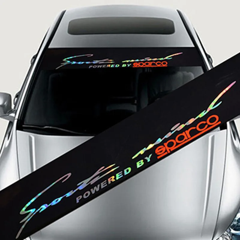 

Reflective Decoration Decals Colorful Car Stickers Front Windshield Decal Sticker Car sticker Windshield Car Styling