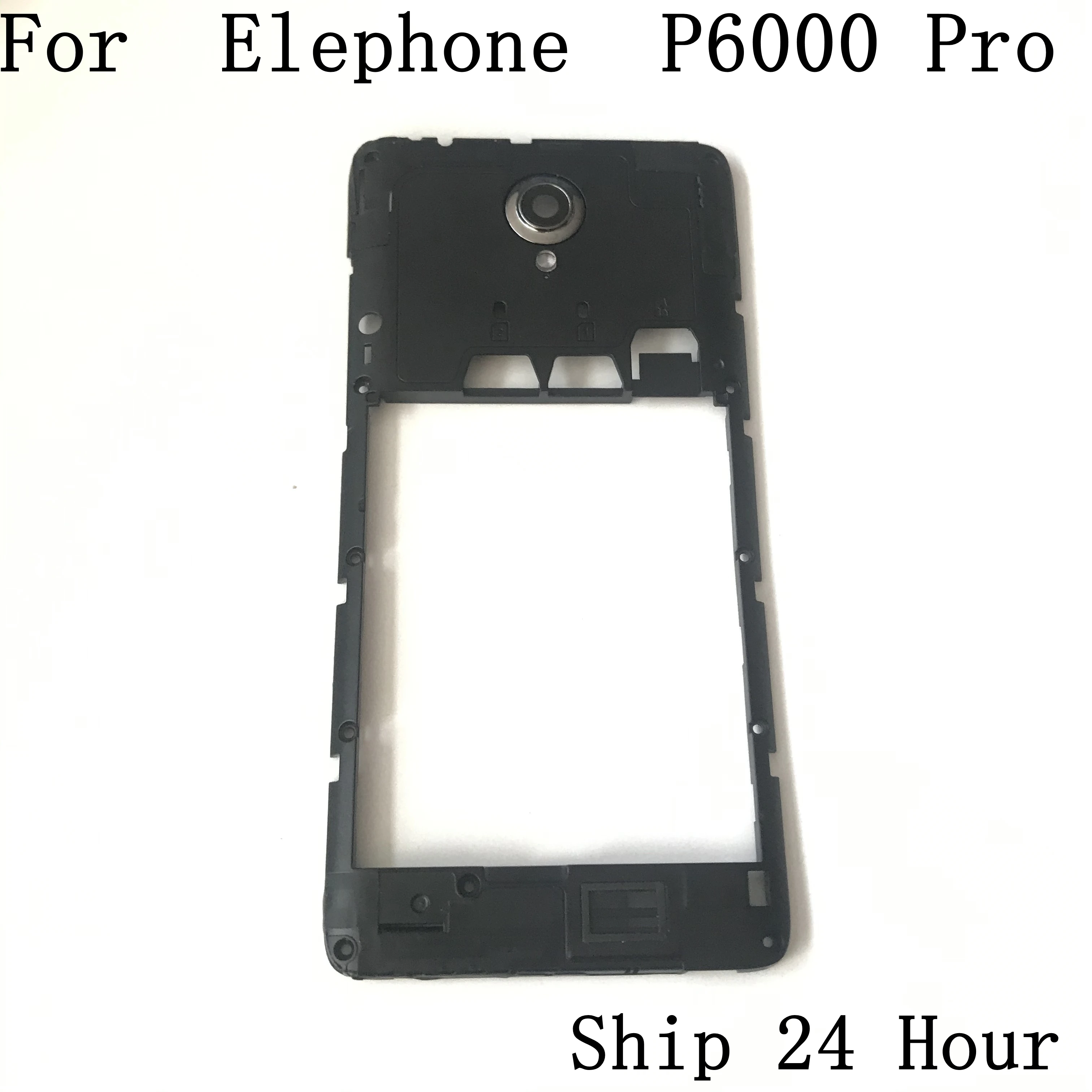 Elephone P6000 Pro б/у задняя рамка чехол + стеклянный объектив камеры для ремонт починка