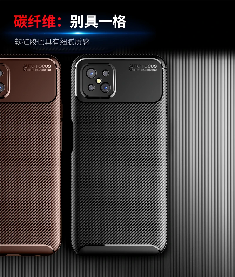 for oppo a92s case funda rubber silicone carbon fashion protective soft shell case for oppo a92s cover for oppo a92s case free global shipping