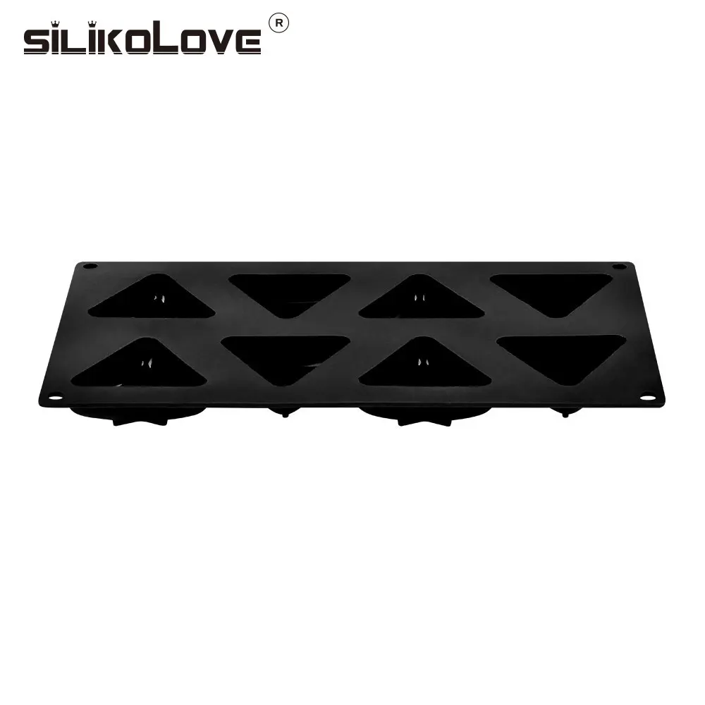 SILIKOLOVE Новинка 8 полости силиконовые формы для выпечки украшения инструменты мусс форма для десерта желе формы