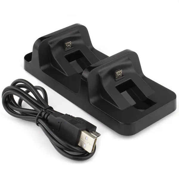 USB Dual Ports Charger Controller Power Supply Charging Dock Station Stand For Sony Playstation 4 PS4 Slim Pro Accessories | Электроника
