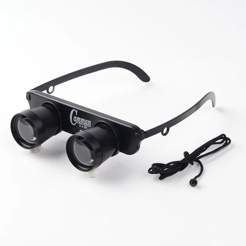 3x28 Magnifier Glasses Style Outdoor Fishing Camping Optics Binoculars Telescope Activities Accessories | Спорт и развлечения