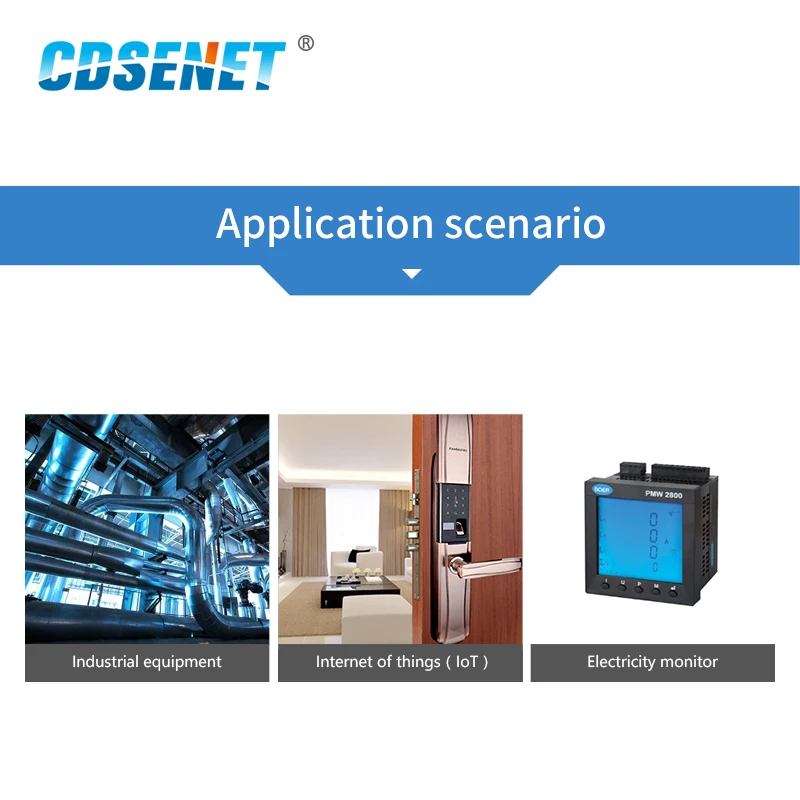 RS232 RS485 to Ethernet CDSENET RTU UDP TCP Data Transceiver E810-DTU(4RS1E) Industrial Modbus Converter Modem