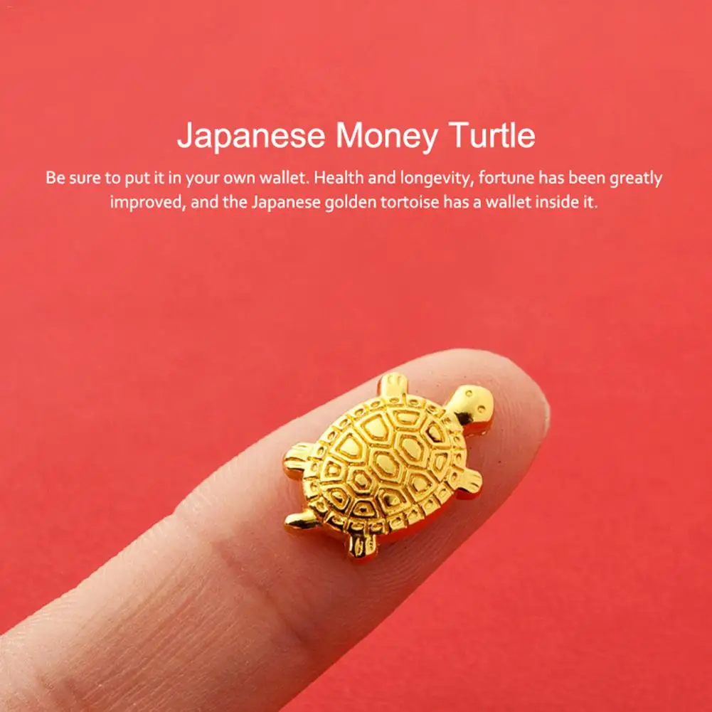 Японская денежная черепаха храм Асакуса Маленькая Золотая охраняющая богатство