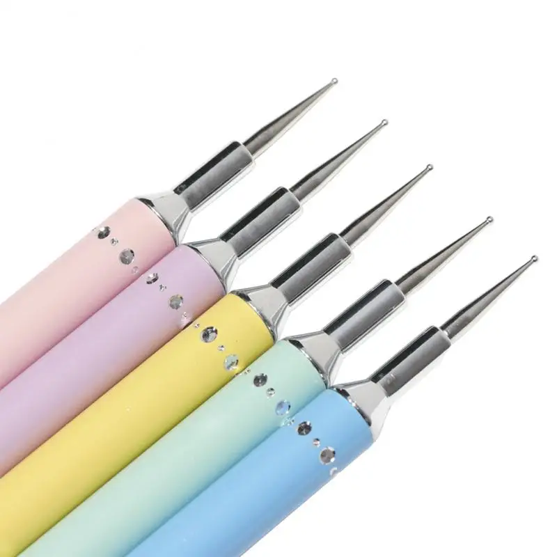 Двухсторонняя ручка для точечного маникюра Стразы Пикер точечный карандаш