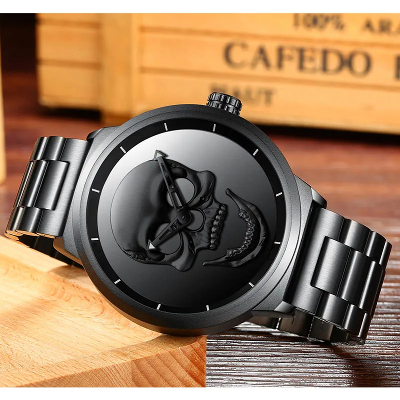 Часы наручные мужские кварцевые в стиле милитари брендовые Роскошные спортивные