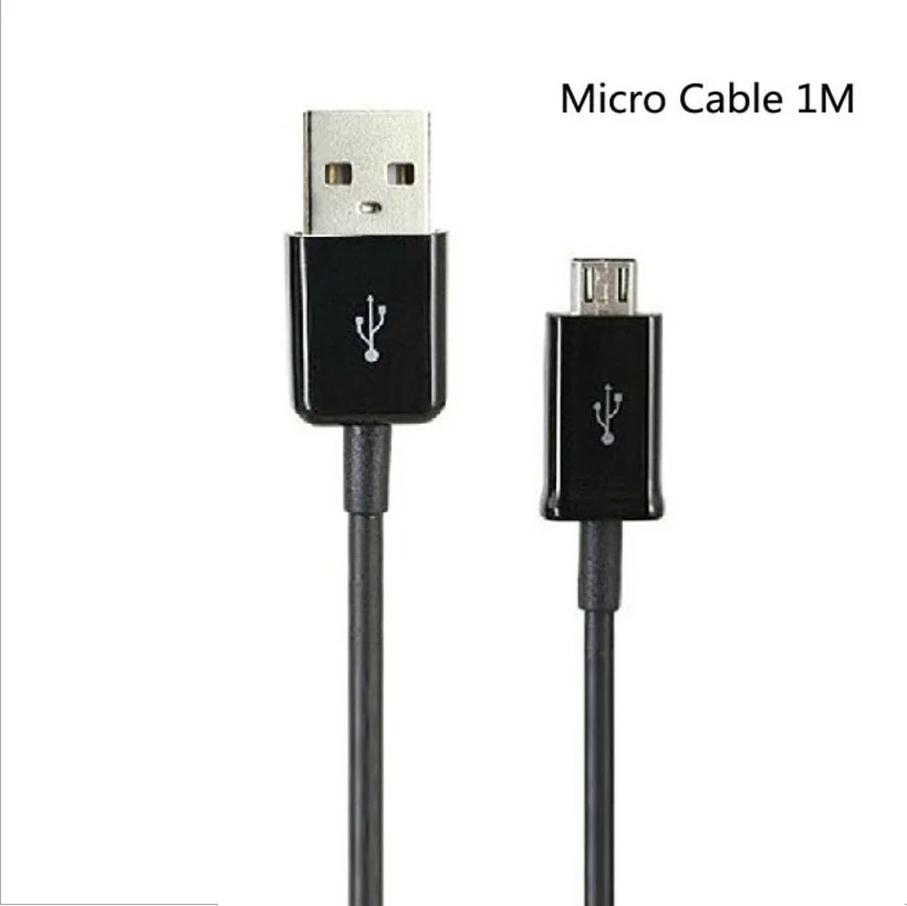 Micro Cable Black Микро USB кабель для быстрой зарядки телефона для samsung Galaxy J4 Core J6 Plus J3 J8 J7 J2 Pro Быстрая зарядка EU зарядное устройство для телефона - Plug Type: Micro Cable Black