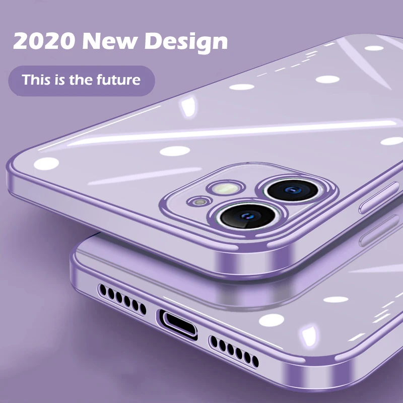 Модный чехол для iPhone 12 Mini 11 Pro Max SE 2 Capa 7 8 Plus X XS MAX XR|Бамперы| |