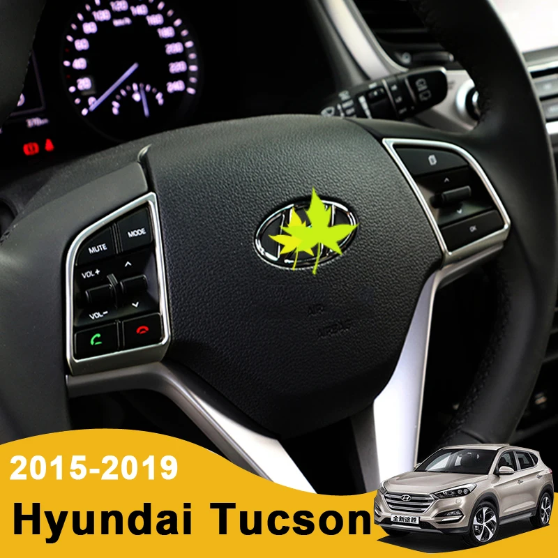 Чехол с блестками на руль автомобиля отделка салона для Hyundai Tucson 2015 2016 2017 2018 2019