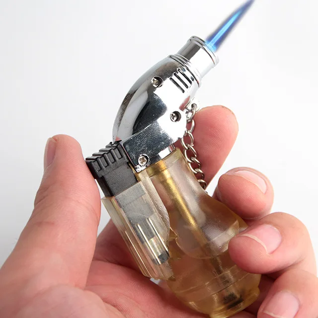 Портативная Бутановая струйная Зажигалка распылитель турбо фонарь жигалка